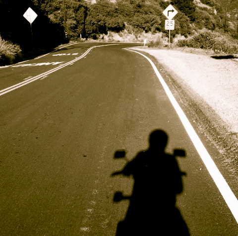 sunset moto 01.02 Shadow no speedo